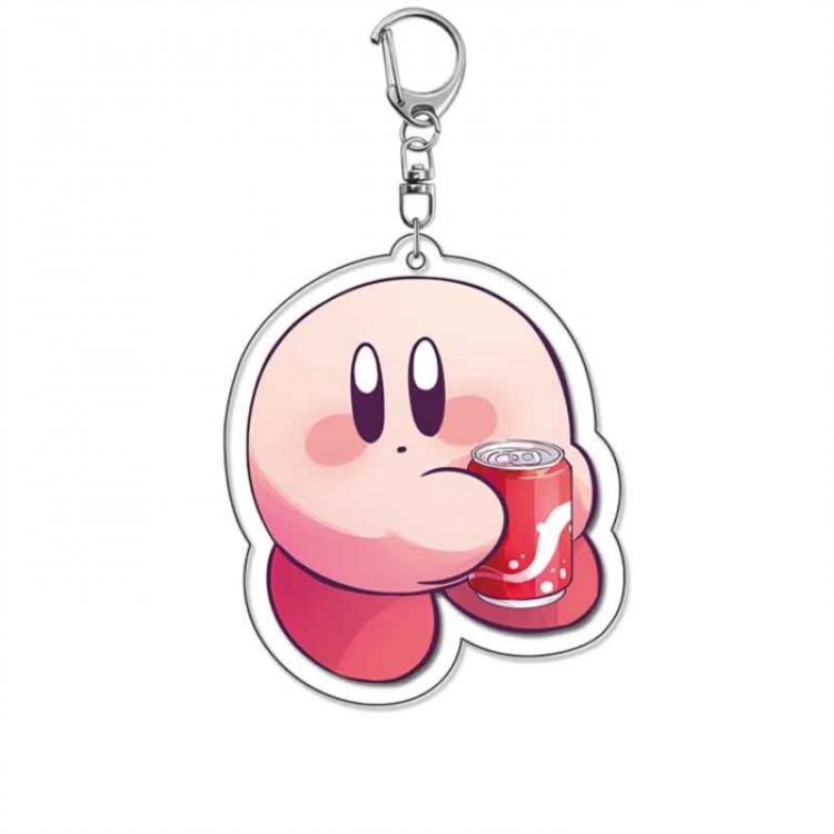 Kirby Anime Acrylic Keychain Charm price for 5 pcs