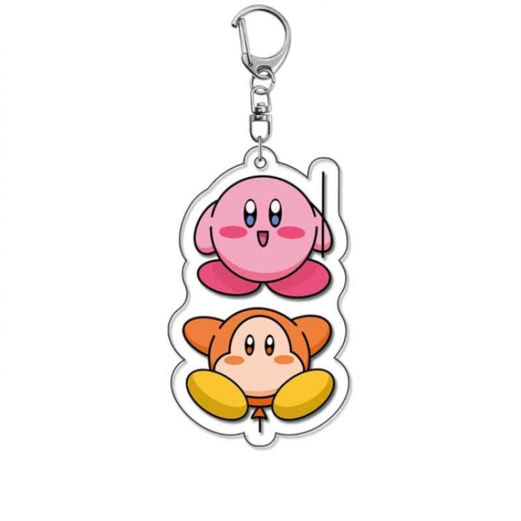 Kirby Anime Acrylic Keychain Charm price for 5 pcs