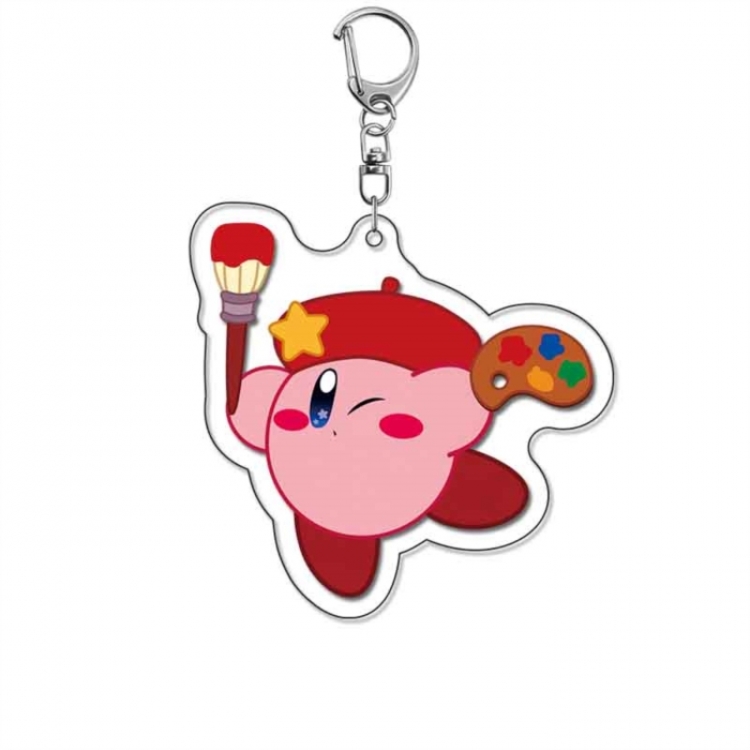 Kirby Anime Acrylic Keychain Charm price for 5 pcs