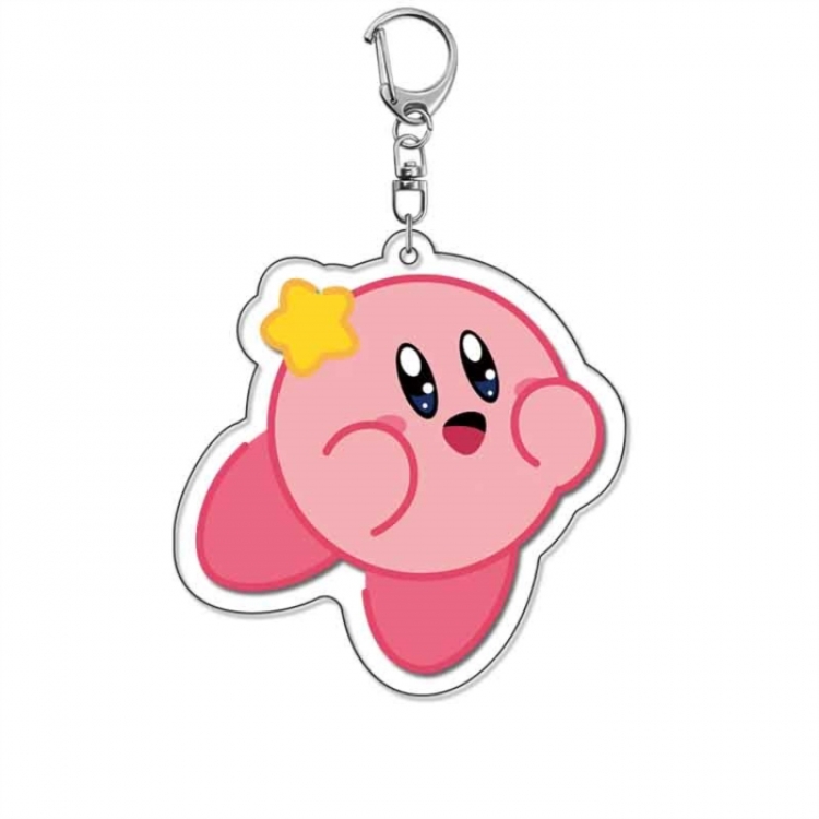 Kirby Anime Acrylic Keychain Charm price for 5 pcs