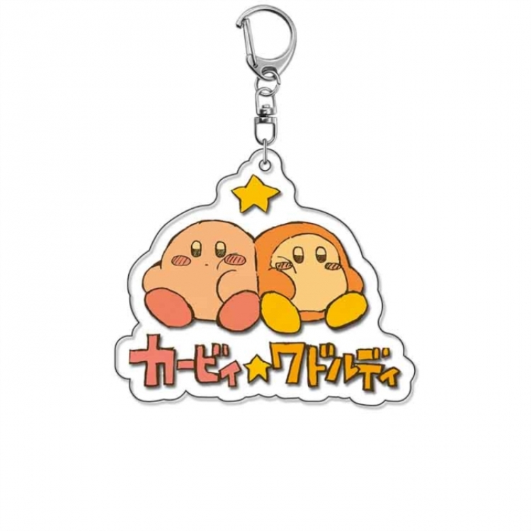 Kirby Anime Acrylic Keychain Charm price for 5 pcs