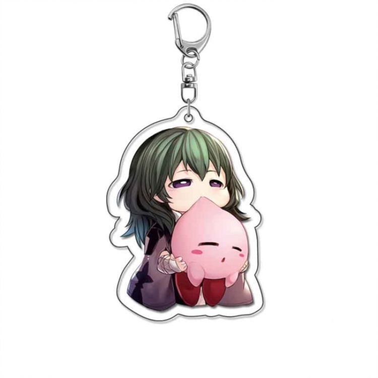Kirby Anime Acrylic Keychain Charm price for 5 pcs