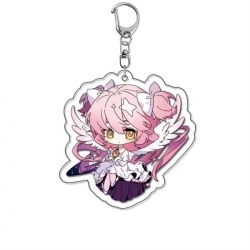  Magical Girl Madoka of the Magus Anime Acrylic Keychain Charm price for 5 pcs