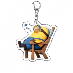 Minions Anime Acrylic Keychain Charm price for 5 pcs
