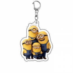 Minions Anime Acrylic Keychain Charm price for 5 pcs