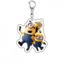Minions Anime Acrylic Keychain Charm price for 5 pcs