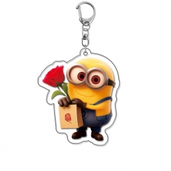 Minions Anime Acrylic Keychain Charm price for 5 pcs