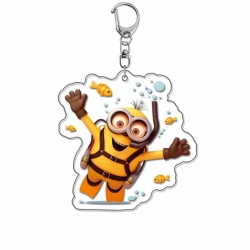 Minions Anime Acrylic Keychain Charm price for 5 pcs