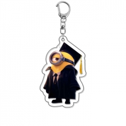 Minions Anime Acrylic Keychain Charm price for 5 pcs