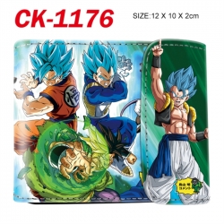 DRAGON BALL Horizontal concealed wallet short wallet 12x10x2CM