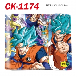 DRAGON BALL Horizontal concealed wallet short wallet 12x10x2CM