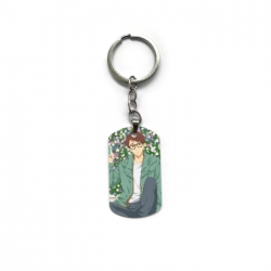 Free! Anime double-sided full-color printed keychain price for 5 pcs