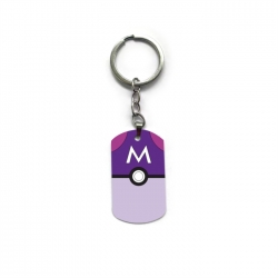 Pokemon Anime double-sided full-color printed keychain price for 5 pcs