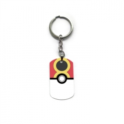 Pokemon Anime double-sided full-color printed keychain price for 5 pcs