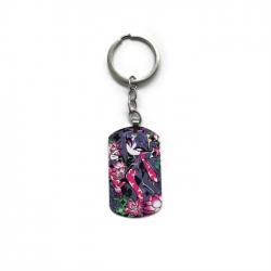 Hazbin Hotel Anime double-sided full-color printed keychain price for 5 pcs