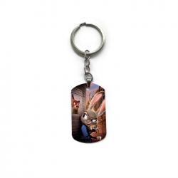Zootopia Anime double-sided full-color printed keychain price for 5 pcs