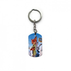 Zootopia Anime double-sided full-color printed keychain price for 5 pcs