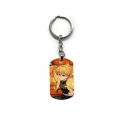 Demon Slayer Kimets Anime double-sided full-color printed keychain price for 5 pcs