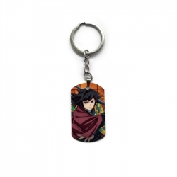 Demon Slayer Kimets Anime double-sided full-color printed keychain price for 5 pcs