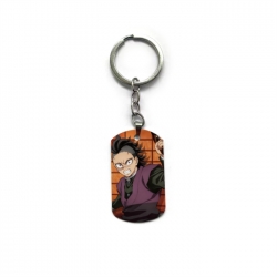 Demon Slayer Kimets Anime double-sided full-color printed keychain price for 5 pcs