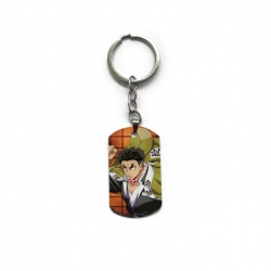 Demon Slayer Kimets Anime double-sided full-color printed keychain price for 5 pcs