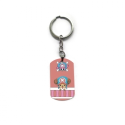 One Piece Anime double-sided full-color printed keychain price for 5 pcs