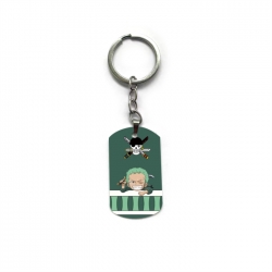 One Piece Anime double-sided full-color printed keychain price for 5 pcs
