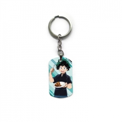 My Hero Academia Anime double-sided full-color printed keychain price for 5 pcs