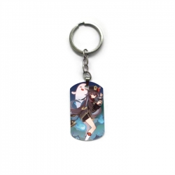 Genshin Impact Anime double-sided full-color printed keychain price for 5 pcs