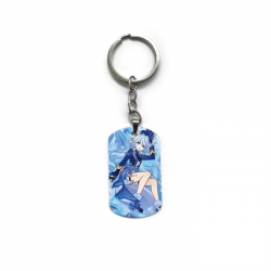 Genshin Impact Anime double-sided full-color printed keychain price for 5 pcs