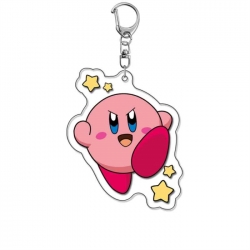 Kirby Anime Acrylic Keychain Charm price for 5 pcs