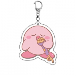 Kirby Anime Acrylic Keychain Charm price for 5 pcs
