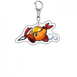 Kirby Anime Acrylic Keychain Charm price for 5 pcs
