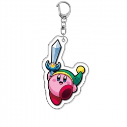 Kirby Anime Acrylic Keychain Charm price for 5 pcs