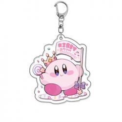 Kirby Anime Acrylic Keychain Charm price for 5 pcs