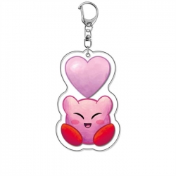 Kirby Anime Acrylic Keychain Charm price for 5 pcs