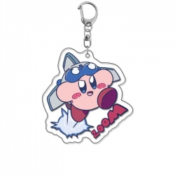 Kirby Anime Acrylic Keychain Charm price for 5 pcs