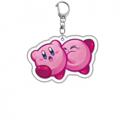 Kirby Anime Acrylic Keychain Charm price for 5 pcs