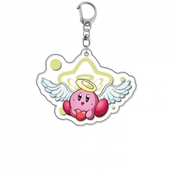 Kirby Anime Acrylic Keychain Charm price for 5 pcs