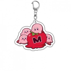 Kirby Anime Acrylic Keychain Charm price for 5 pcs