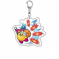 Kirby Anime Acrylic Keychain Charm price for 5 pcs