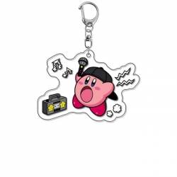 Kirby Anime Acrylic Keychain Charm price for 5 pcs