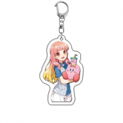 Kirby Anime Acrylic Keychain Charm price for 5 pcs