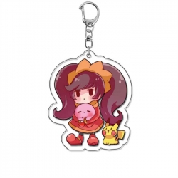 Kirby Anime Acrylic Keychain Charm price for 5 pcs