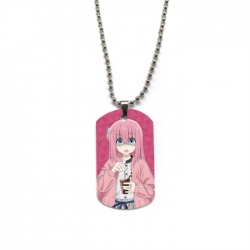 BOCCHI THE ROCK! Anime double-sided full color printed military brand necklace price for 5 pcs