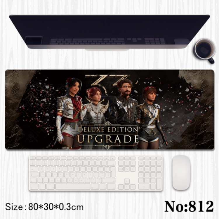 Deluxe Edition Upgrade Anime peripheral computer mouse pad office desk pad multifunctional pad 80X30X0.3cm