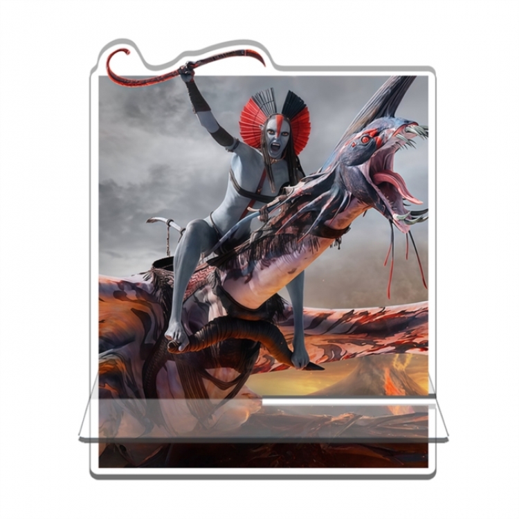 Avatar Anime Acrylic special-shaped Mobile phone holder Standing Plates 11x13cm