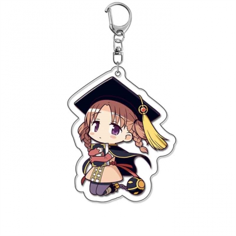 Magical Girl Madoka of the Magus Anime Acrylic Keychain Charm price for 5 pcs