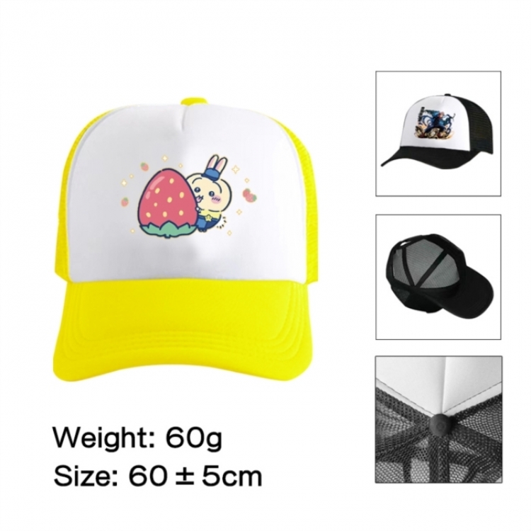 Chiikawa Anime mesh cap peaked cap sun hat 60cm