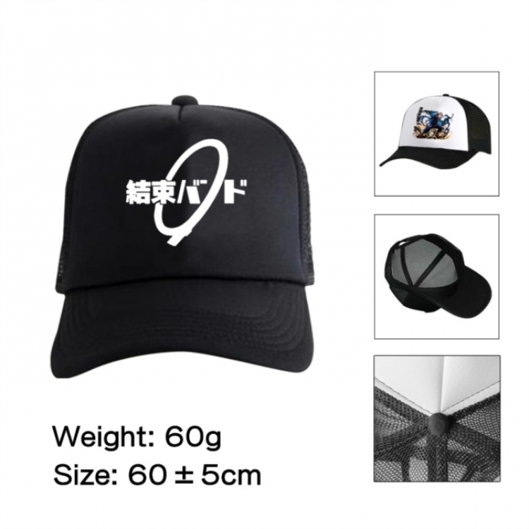 BOCCHI THE ROCK! Anime mesh cap peaked cap sun hat 60cm